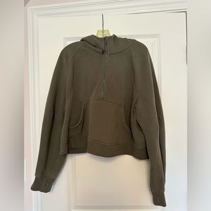 Lululemon Scuba Oversized half zip hoodie sz XL/XXL